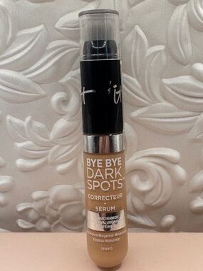 It cosmetics bye bye dark spots concealer + serum buildable med. Coverage finish